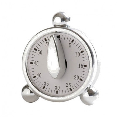 Glide Timer - Silver Clock